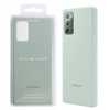 Original Samsung Silicone Protective Cover for Samsung Note 20 Mint Green