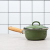 BK Indigo Dutch Heritage Enameled Saucepan with Lid, 16cm/1.2 Litre, Induction