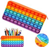 Alldoro Pop - IT Push Bubble Multi Coloured Silicone Style Pencil Case