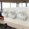 PERMASTIK Removable Wall Hooks 10 Pack of Mug Hooks
