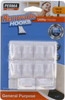 PERMASTIK Removable Wall Hooks 10 Multi Purpose Utility Hooks