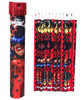 Miraculous Ladybug  Metallic Tubular Case with 12 Pencil Colors & Sharpener