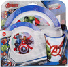 Avengers Rolling Thunder 3 Piece Meal Set Plate, Bowl and Tumbler