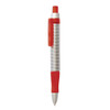 Coiled Spring Design Retractable Ballpont Pen Red with Black Ink 10 Pack
