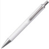Cosmopolitan Retractable Ballpoint Pen Gloss White with Chrome Black Ink