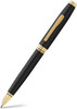 Cross Coventry Black Lacquer Ballpoint Pen with Gold-Tone Trim