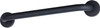 TWIN PACK of Evekare Matte Black 450mm Grab Rails Supports up to 200Kg