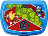 Avengers Small Sandwich Lunch Box and Bottle Blue