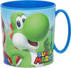 Super Mario 350ml Plastic Mug Microwave Compatible