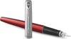 Parker Jotter Fountain Pen CC Stainless Steel Kensington Red Medium Point