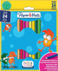 Paper Mate Kids Drawing Set 24 Pre Sharpened Coloured Pencils