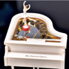 Antique Style Nostalgic Piano Music Box with Dancing Ballerina
