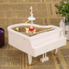 Antique Style Nostalgic Piano Music Box with Dancing Ballerina