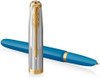 Parker 51 GT Premium Fountain Pen Turquoise Fine Nib Gift Box