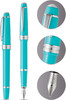 Cross Bailey Light Polished Medium Nib Teal Resin Fountain Pen