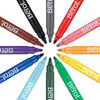 Berol Felt Tip Colouring Pens Broad Point 1.7mm Assorted Colours 12 Pack