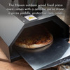 Haven Outdoor Wood Fired Pizza Oven with Ceramic Pizza Stone