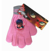 Miraculous Ladybug Winter Gloves Red or Pink Suit Ages 2 - 5