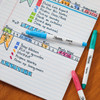 Sharpie S Note 12 Pack of Creative Marker Pens Assorted Pastel Colours