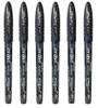 Uni-Ball Fanthom Erasable UF-202-07 Black Pen 6 Pack