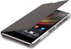 Sony Executive Flip Book Case Cover with Credit Card Slot for Xperia Z1