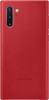 Samsung Original Galaxy Note10 Leather Cover Case Red