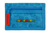 Super Mario Light Blue Canvas Zipped Pouch Wallet
