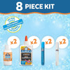 Elmer’s Glue Frosty Slime Kit with Clear Glue, Glitter Glue Pens, Magical Liquid