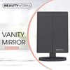 Beautyworks Makeup Vanity Mirror with LED Lights, Touch Screen Light Control