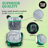 Panda Jungle Insulated Kids Lunch Bag with Adjustable Bottle Holder and Strap