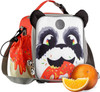 Panda Donut Insulated Kids Lunch Bag with Adjustable Bottle Holder and Strap