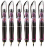 6 X Paper Mate Fountain Pen Ninja Design + Eradicator Pen + 60 FREE Cartridges