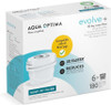 Aqua Optima Water Filter Cartridges, 6 Pack Brita Compatible