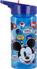 Mickey Mouse Large Drinks Bottle with Flip Up Dispenser Clear Blue