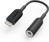 Anker 3.5mm Audio Adapter with MFi-Certified Lightning Connector (Black)