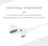 Huawei USB-C White Stereo Headphones CM33 with Inline Control