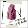 Diono Smile 'We Made Me' Classic Baby Sling 5 Carry Positions Berry