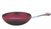 Prestige Prism 28cm Induction Aluminium Stirfry Wok Eggplant Purple