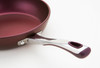 Prestige Prism 28cm Induction Aluminium Stirfry Wok Eggplant Purple