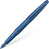 Cross ATX Sandblasted Dark Blue Fine Nib Fountain Pen with Click off Lid