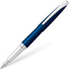 Cross ATX Translucent Blue Fine Nib Fountain Pen with Click off Lid