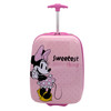 Minnie Mouse Pull Along Cabin Bag Trolley Rigid Shell with Wheels and Handle