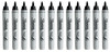 Sharpie Brush Marker Permanent Marker Pen Black 12 Pack