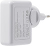 Reflex Active 4 Port USB Mains Plug with UK, U.S, Asia and EU Plugs