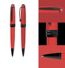 Cross Bailey Matte Red Twist Action Ballpoint Pen with Black Accessories