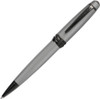 Cross Bailey Matte Grey Twist Action Ballpoint Pen with Black Accessories
