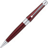 Cross Beverly Ballpoint Pen Metallic Red Finish Medium Black