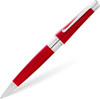 Cross Beverly Translucent Red Lacquer Medium Black Rollerball Pen