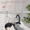H&S Wardrobe Wonder Metal Hanger Hooks Organiser for Coats - 6 Pack