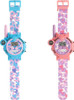 Tikkers Watch Style Walkie Talkie Set One Pink One Blue 200m Range